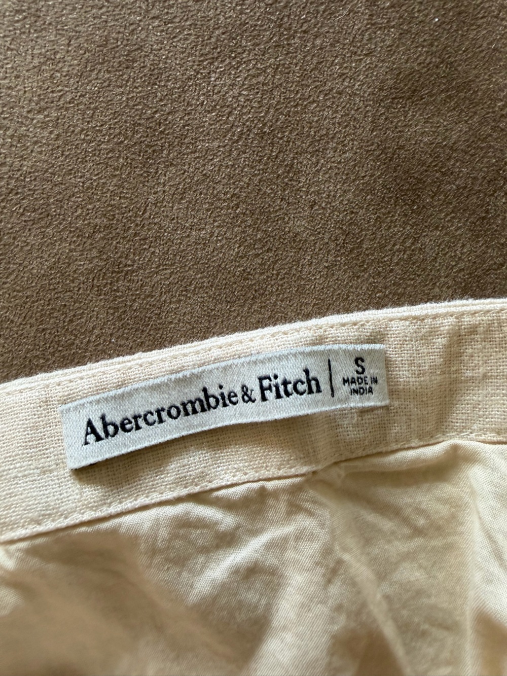 Abercrombie & Fitch Strapless Linen Mini Dress - Picture 3 of 5